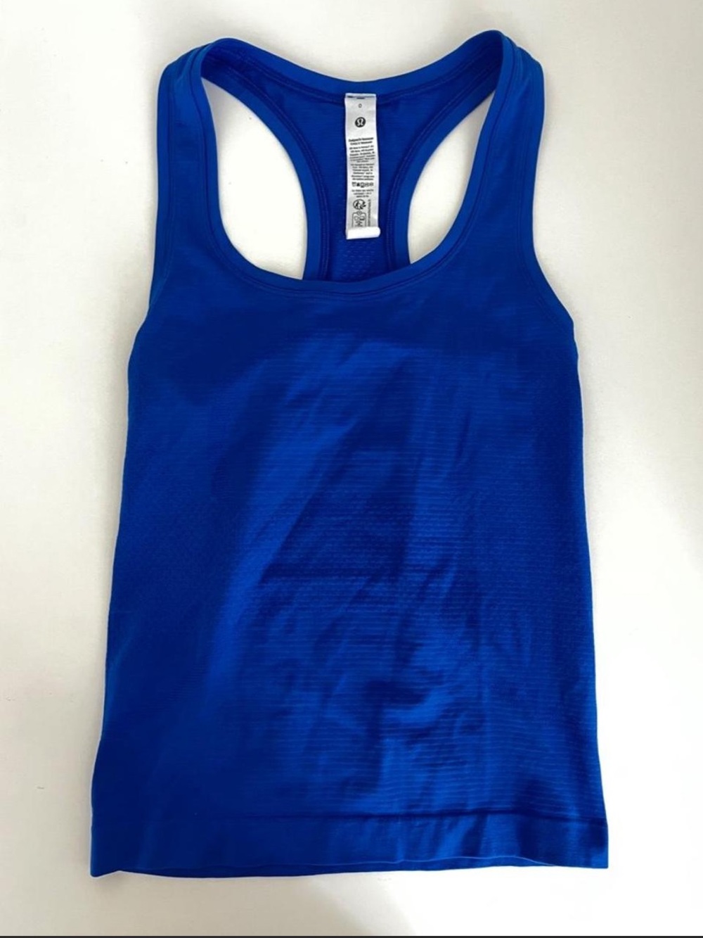 NWT Lululemon Swiftly Tech Tank Top in Cerulean Blue Size 0